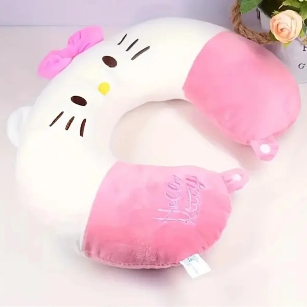 HELLO KITTY TRAVEL NECK PILLOW-NEW